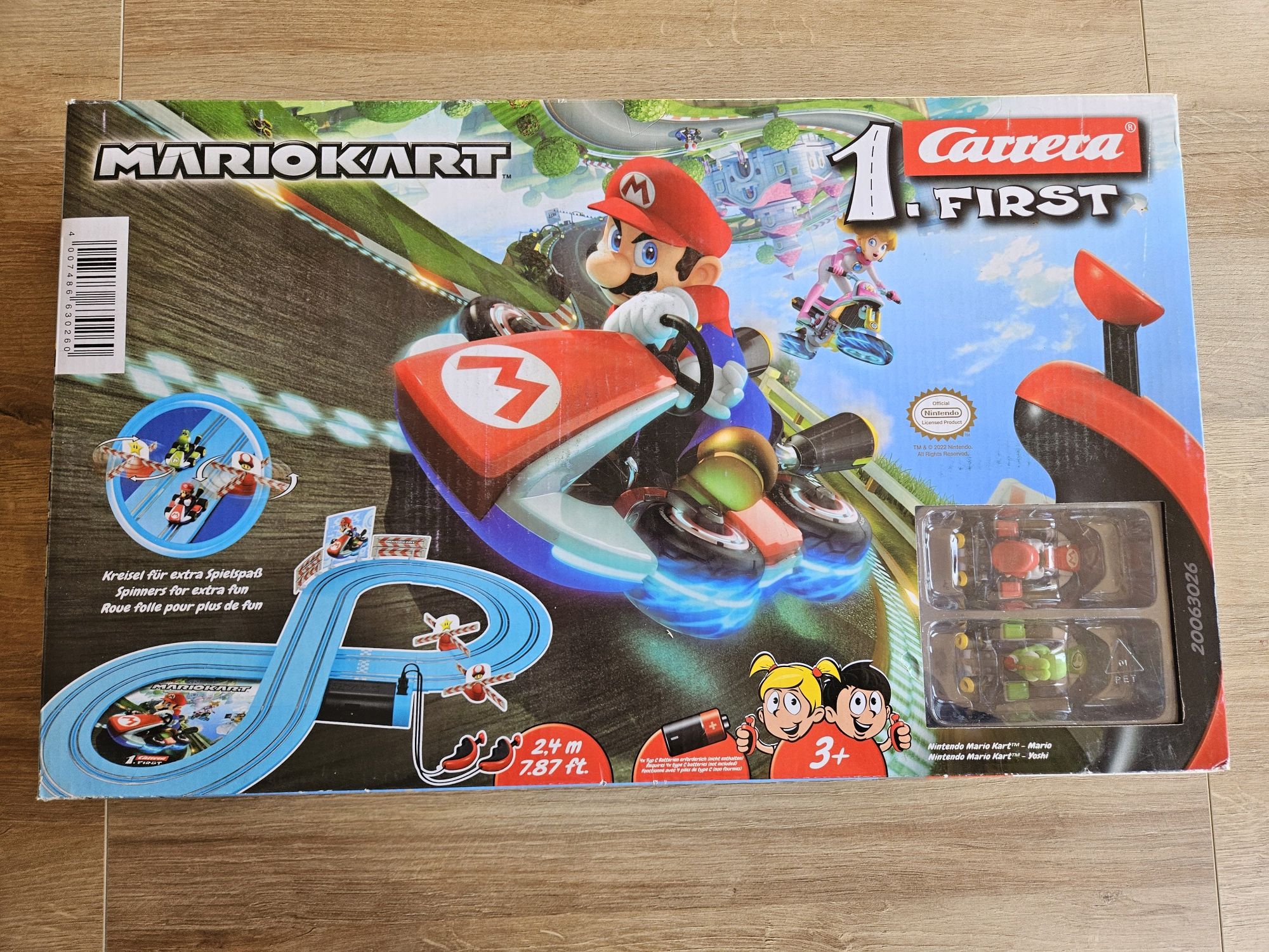 Nowy Tor wyścigowy Mariokart Carrera 1. First