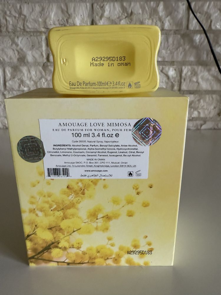 Парфумована вода Amouage Love Mimosa