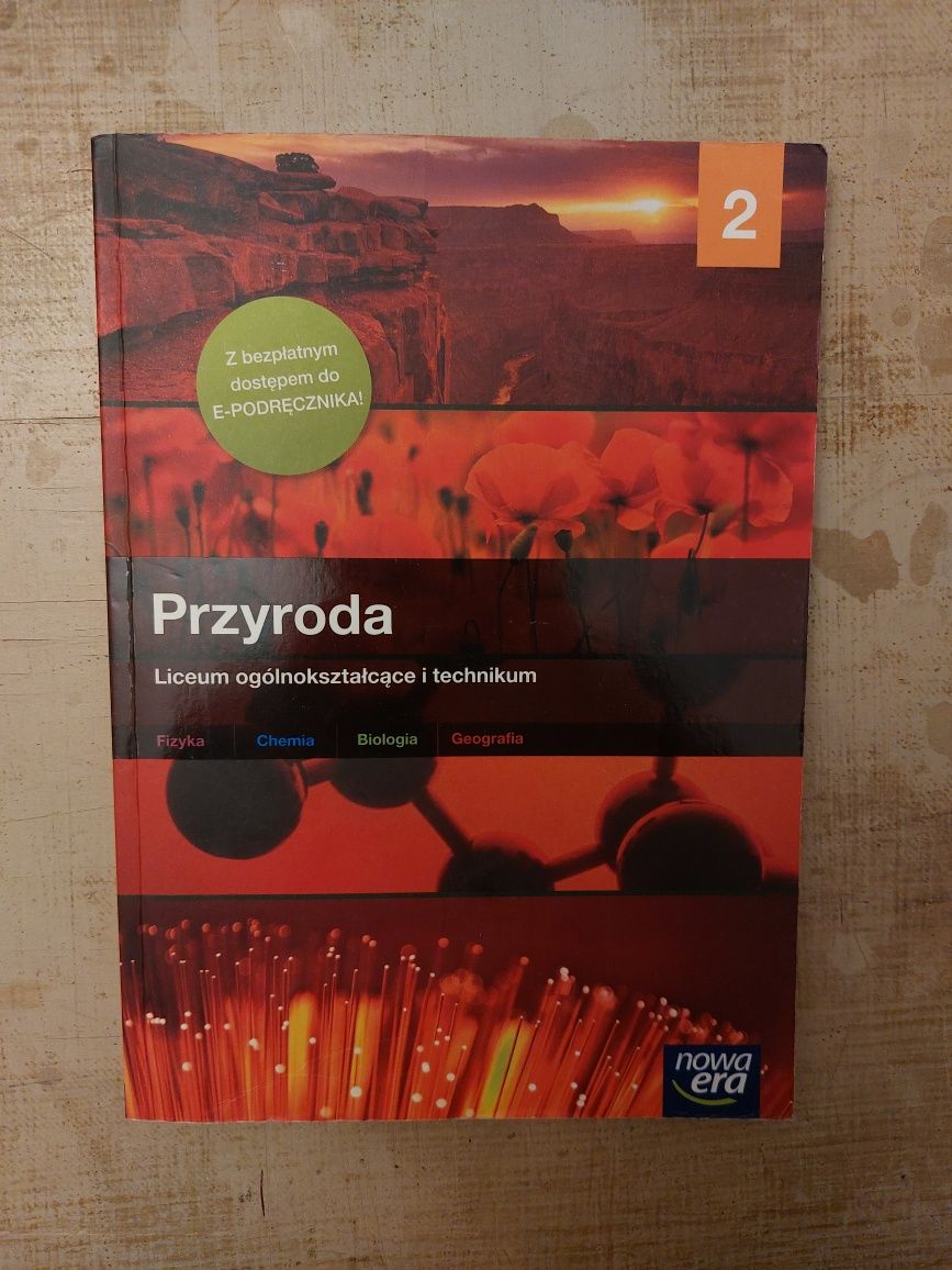 Przyroda. Część 2. Podręcznik dla liceum i technikum NOWA ERA