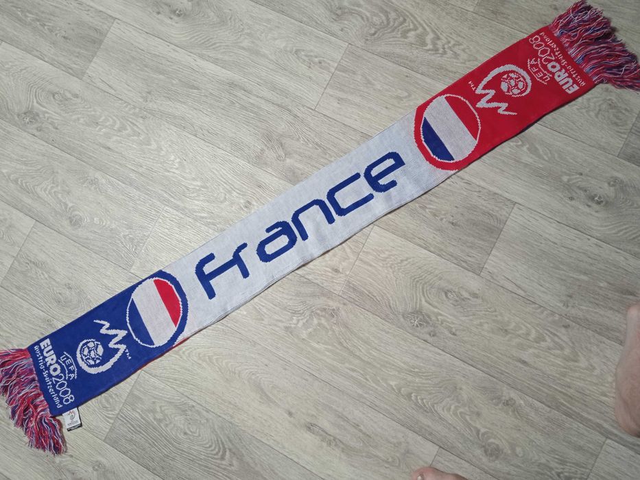 Шарф футбольных фанатов Евро 2008 Сборная Франции
