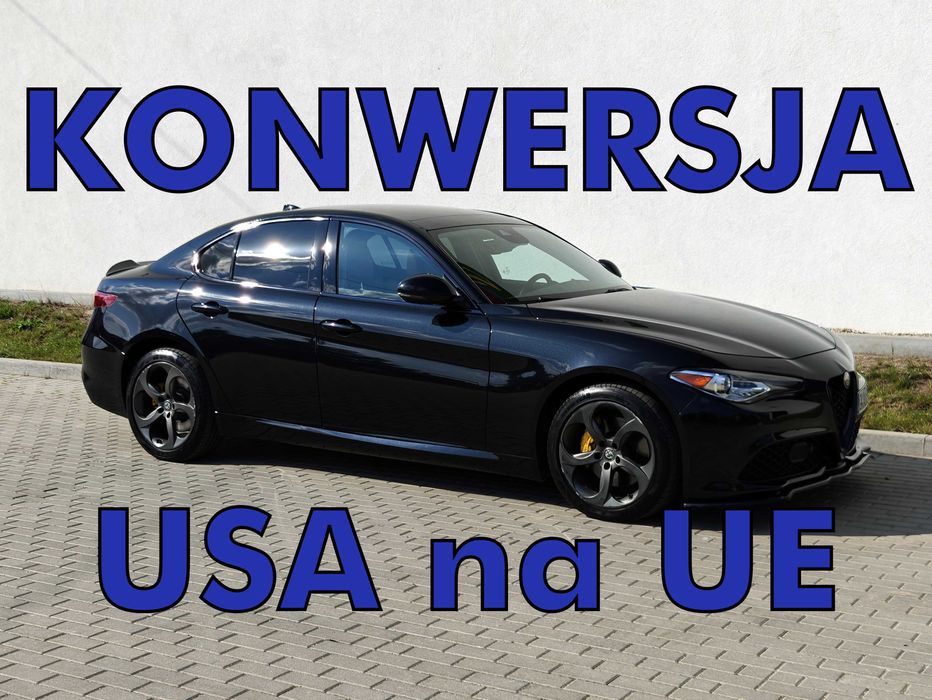 Polski język konwersja USA na UE Alfa Romeo Stelvio Giulia