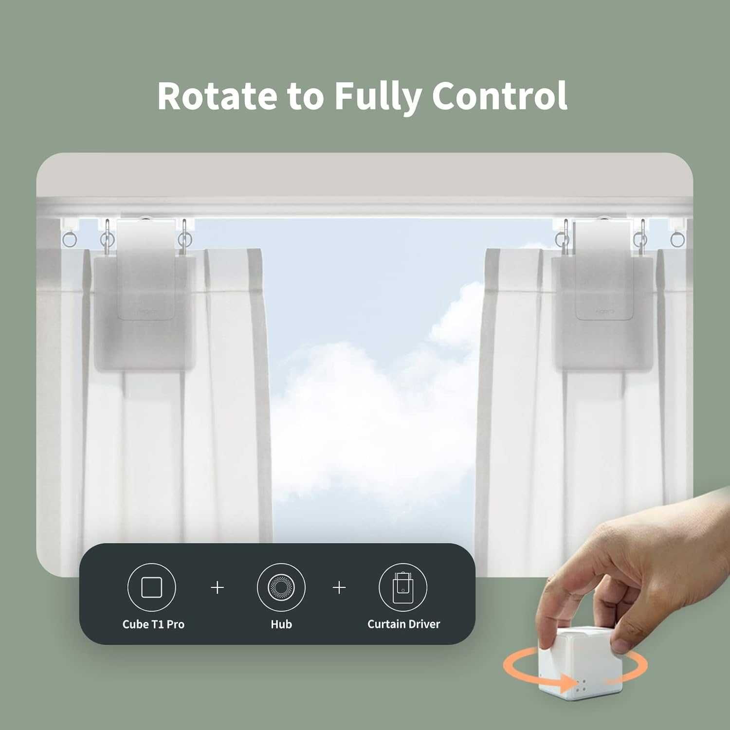 Aqara Cube T1 Pro – inteligentna kostka Zigbee 3.0, HomeKit, OTA