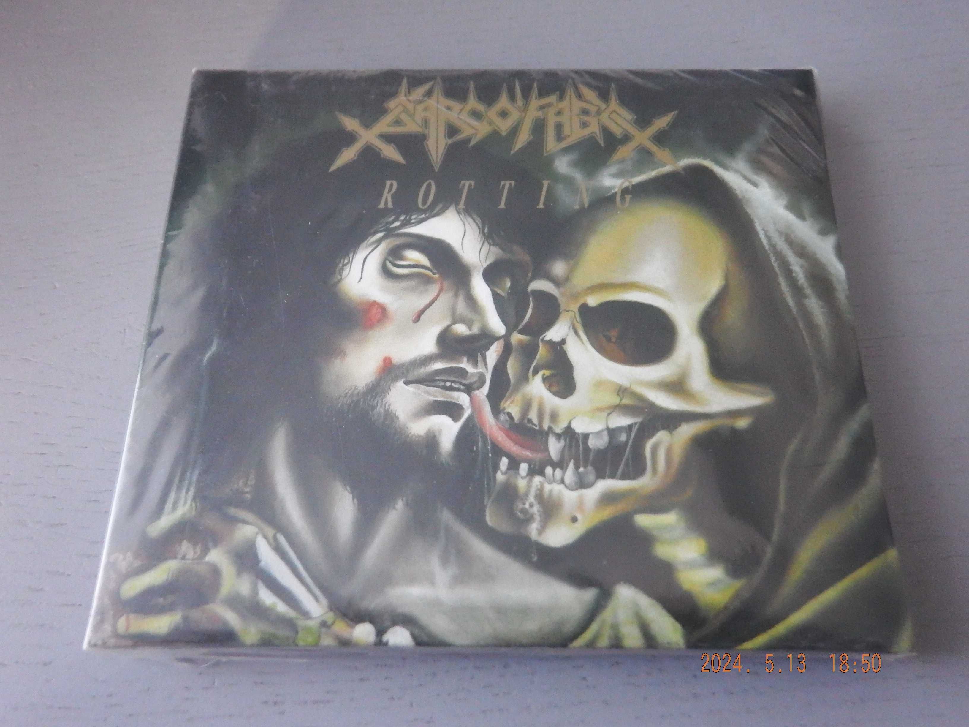 SARCOFAGO - Rotting  CD + DVD  digipack  LTD