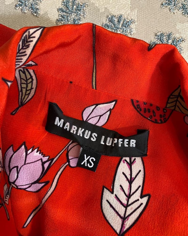 Шовкова блуза-жакет Markus Lupfer. Оригінал