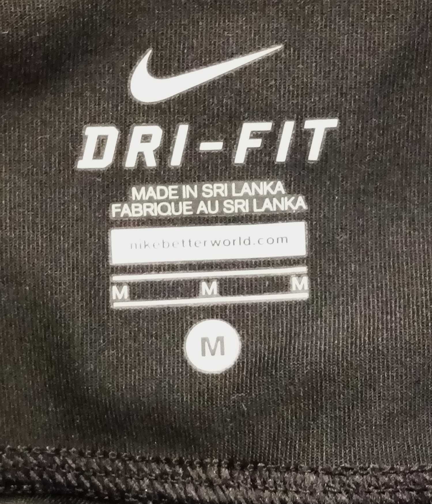 R) NIKE dri-fit czarne spodnie damskie Roz.M