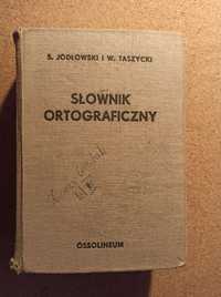 Słownik ortograficzny, 1971 r., S. Jodłowski, W. Taszycki