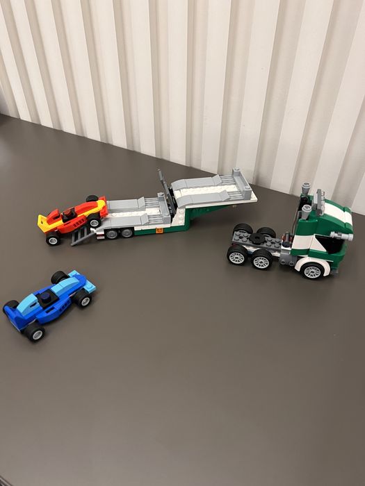 Lego creator 3в1 Транспортер гоночних автомобілів