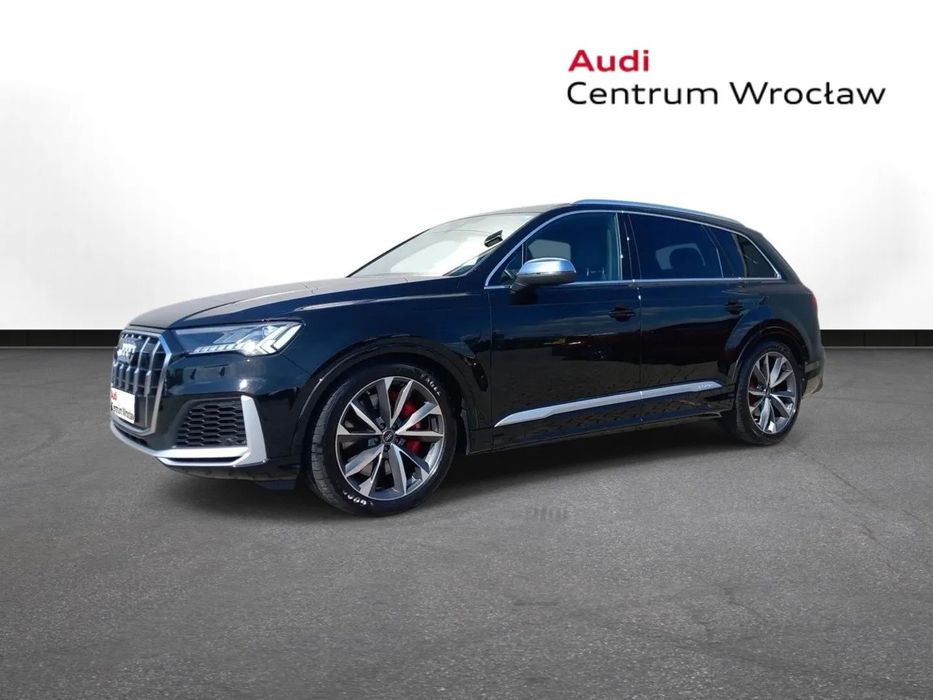 Audi SQ7 4.0 TFSI 507 KM Matrix LED Dociągi Ambiente Alcantara Oś skrętna