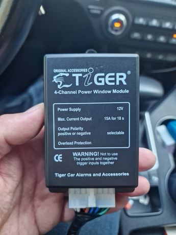 Интерфейс стеклоподъемников Tiger PWM-4