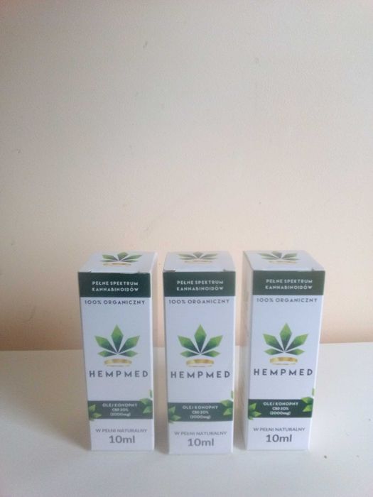 Olejki CBD dla usług, przemysłu 20%, 10%.