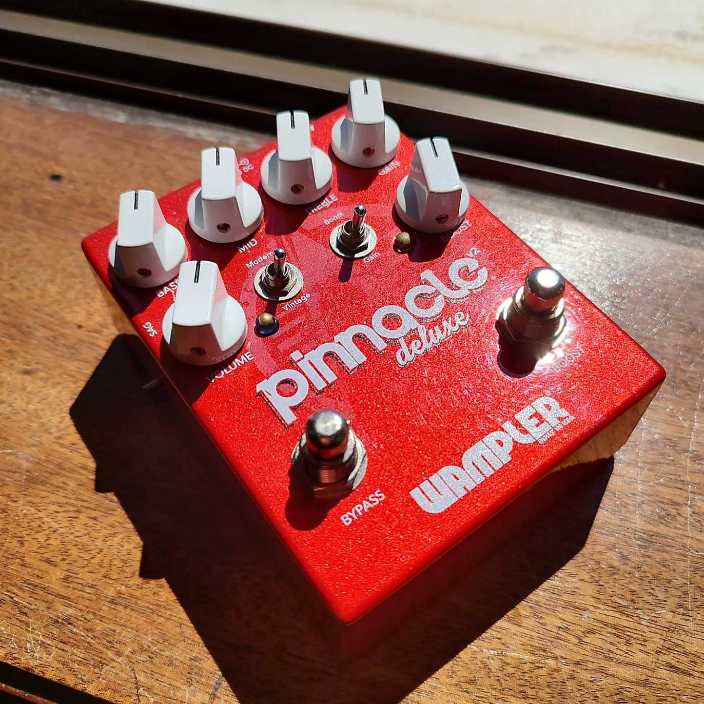 Wampler Pinnacle DeLuxe v.2 - pedal distorção e booster - Van Halen