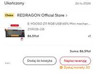 Klawiatura mechaniczna przewodowa mini Z-11