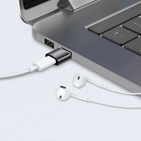 Joyroom adapter przejściówka z USB Typ C (żeński) na USB (męski) 2 szt
