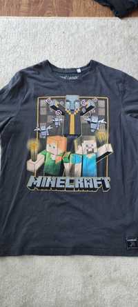 Minecraft bluzka z długim rękawem r 170/176 cm
