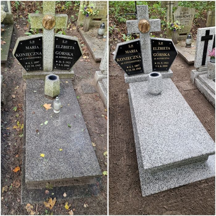 Sprzątanie Mycie Grobów / Nagrobków. Tarnowo Podgórne, Dopiewo, Poznań