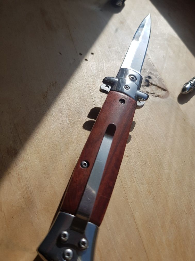 Nóż sprężynowy BAKCE MADE IN ITALY