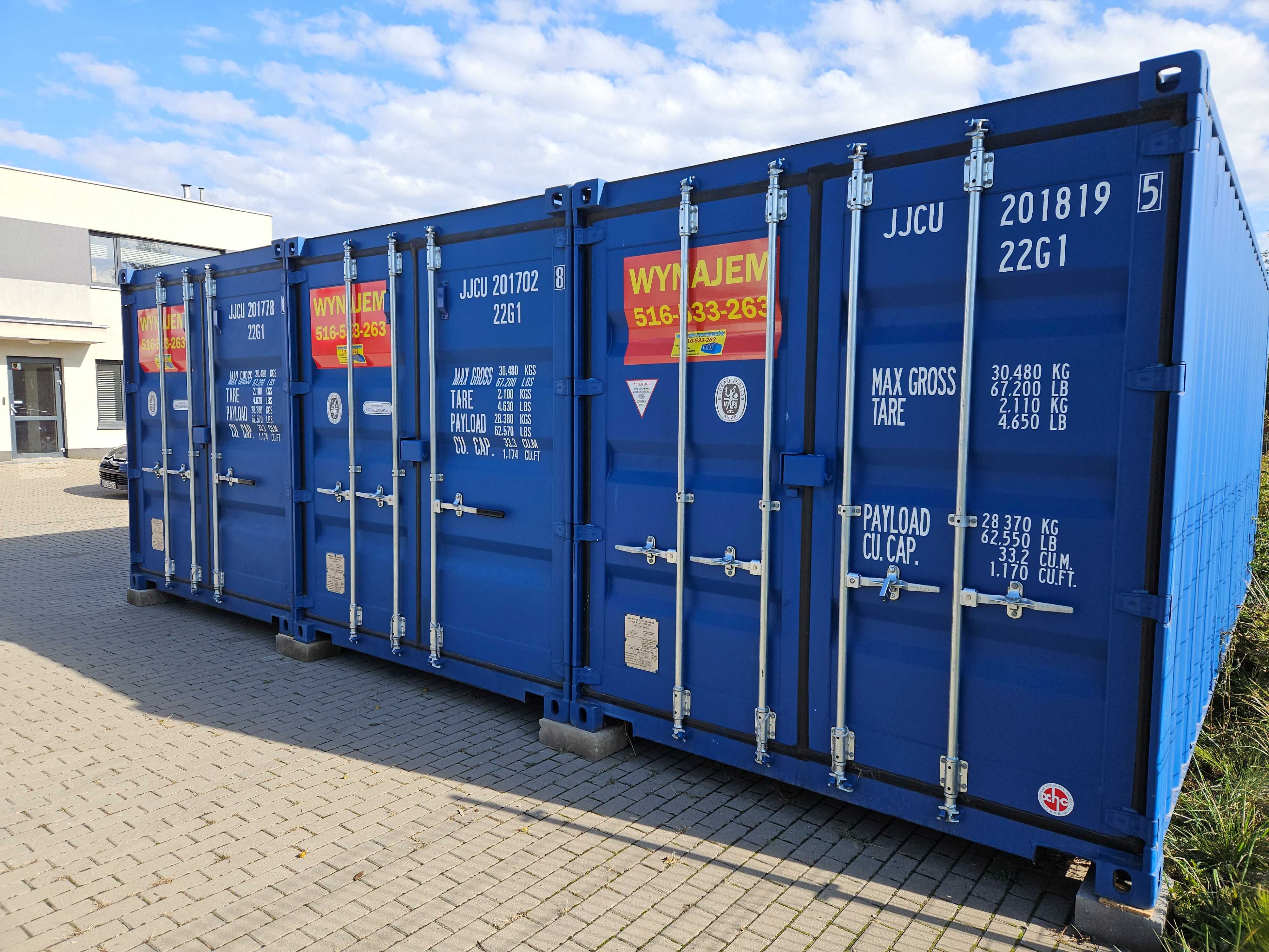 Kontener w BIAŁYSTOK. Kontener magazynowy (morski) 12 i 6m.
