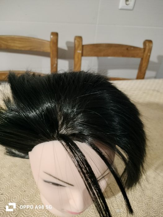 Cabeça de manequim em silicone bom estado