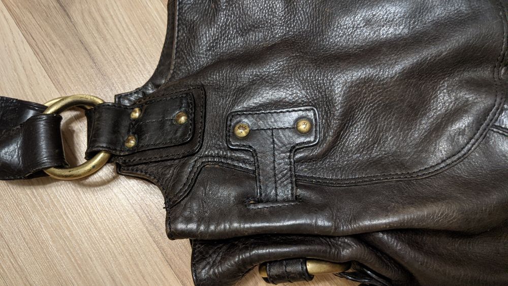 Женская кожаная сумка Bear Design