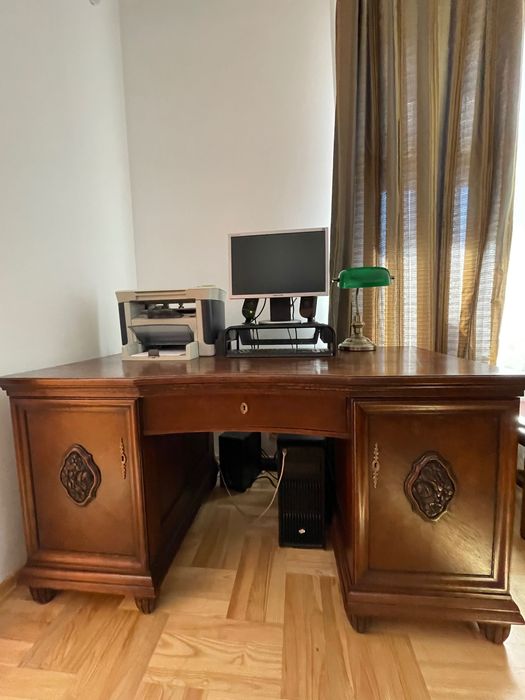 Biurko antyczne, drewniane