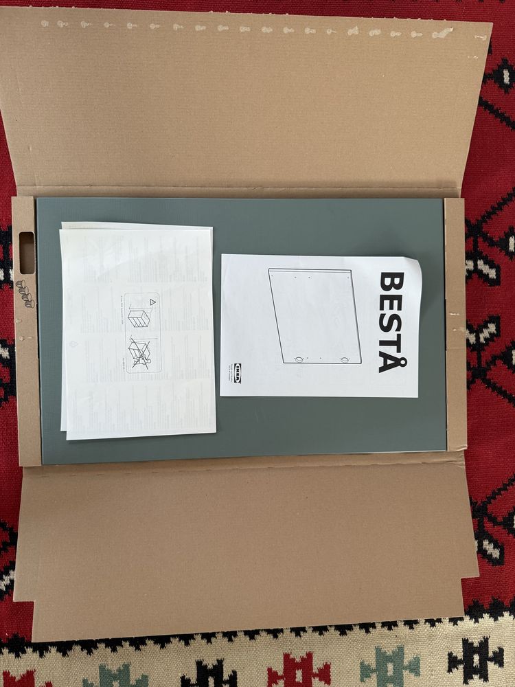Portas Ikea Besta 60x38 Verde Cinzento