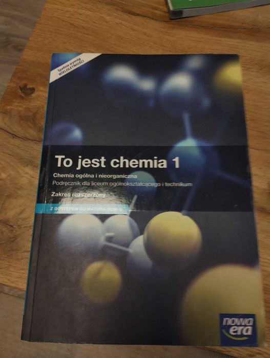 To jest chemia 1 zakres rozszerzony, Nowa Era