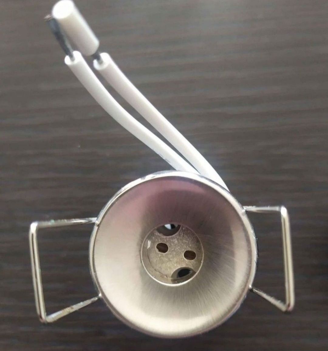 Okazja!!! Oprawki oczka LED mini śr. 3cm srebrne satyna lub chrom