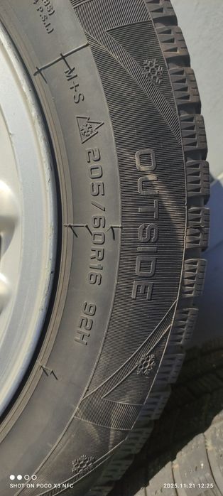 Диски с резиной( Комплект) R16 205/60 Диски 5/120