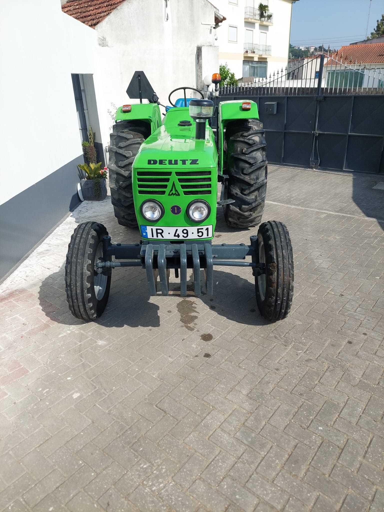 Trator 73CV Deutz D7206 Synchron - restaurado -