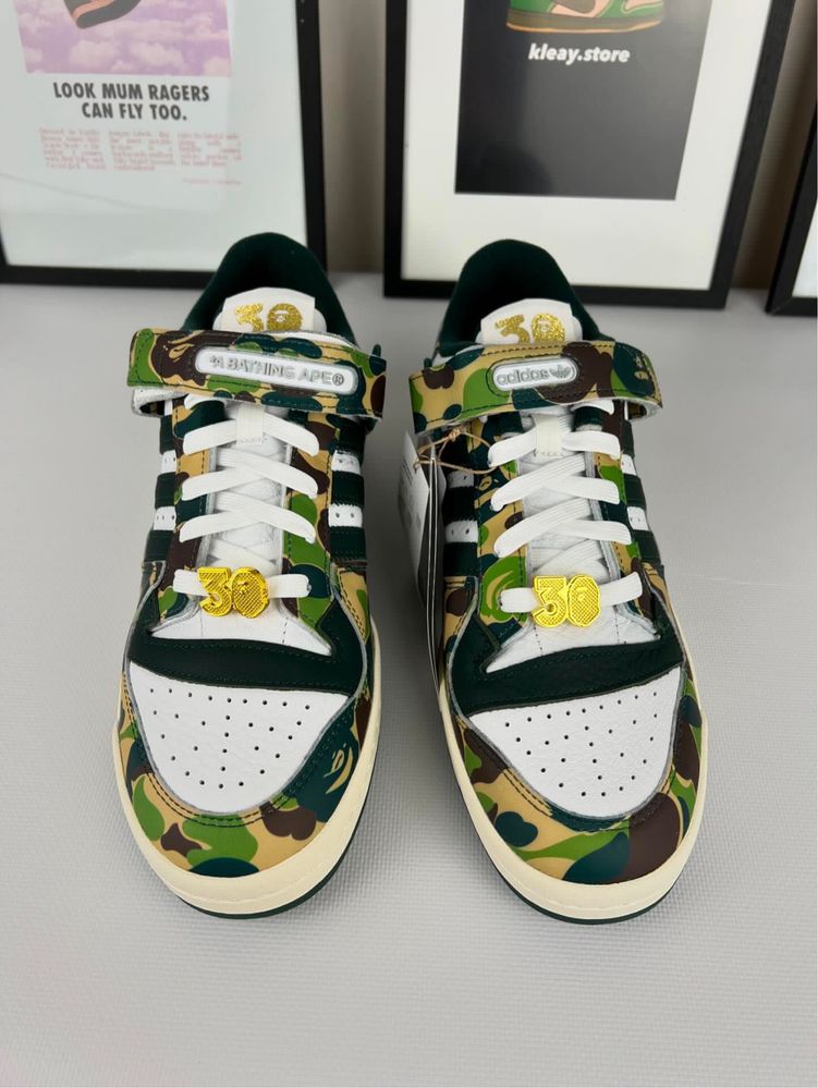 Кросівки Adidas Forum 84 Bape Low