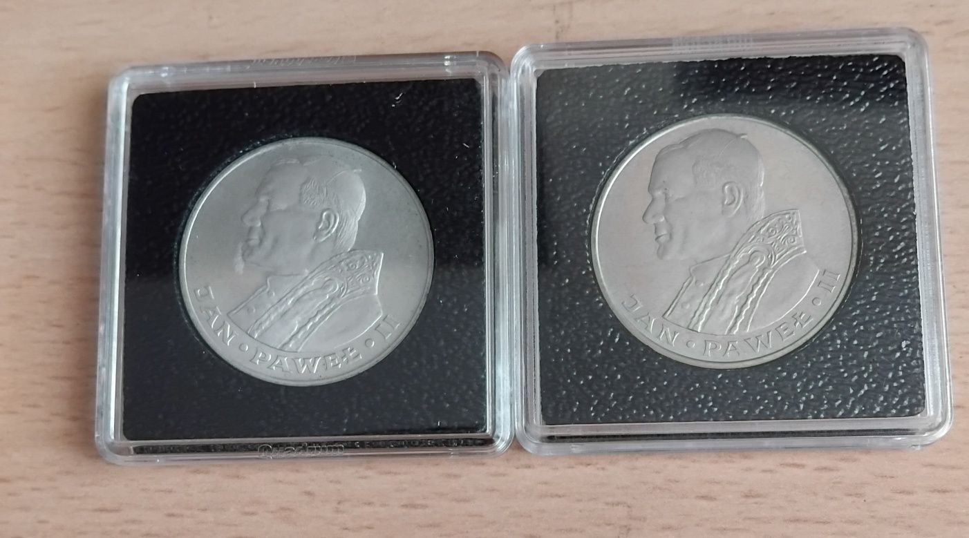 Srebrne monety Jan Paweł II 1982r I 1983r