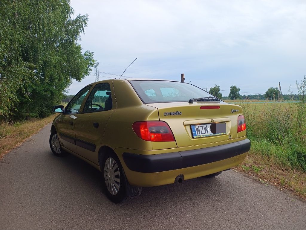 Citroen Xsara 1.4 Pb Bezwypadkowy, Salon Polska, świeży przegląd