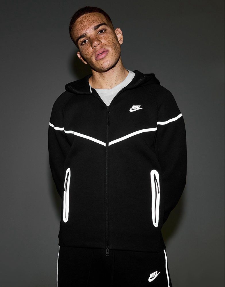 Зип худи Nike Tech Fleece рефлектив 2025