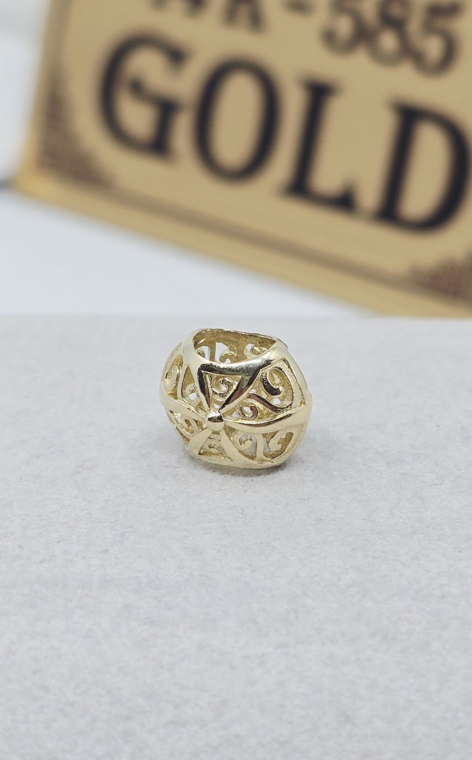 Złoty charms próba 585 14k