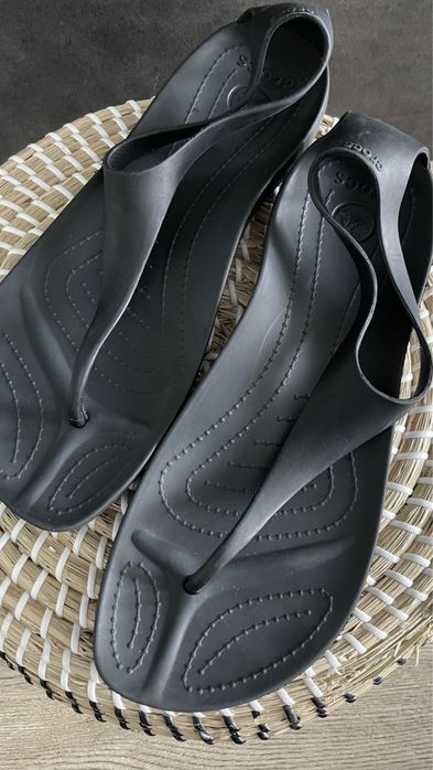 Crocs japonki sexi flip black W10 41/42 - produkcja Wietnam