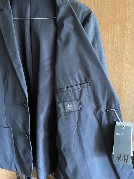 HM premium pima cotton man jacket чоловічий підлітковий піджак блейзер