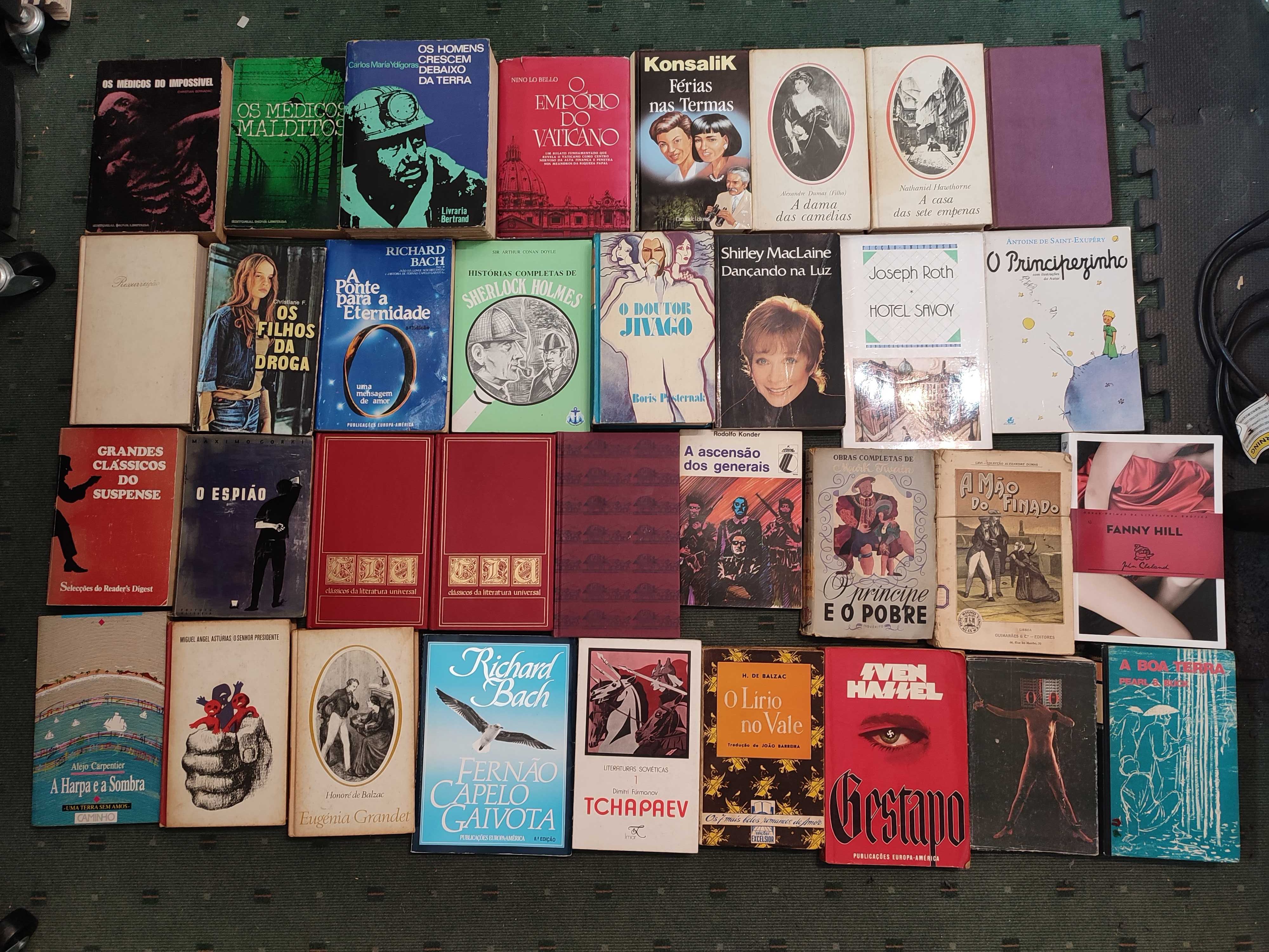 Grande Lote Literatura Autores Estrangeiros - Cada 2 €
