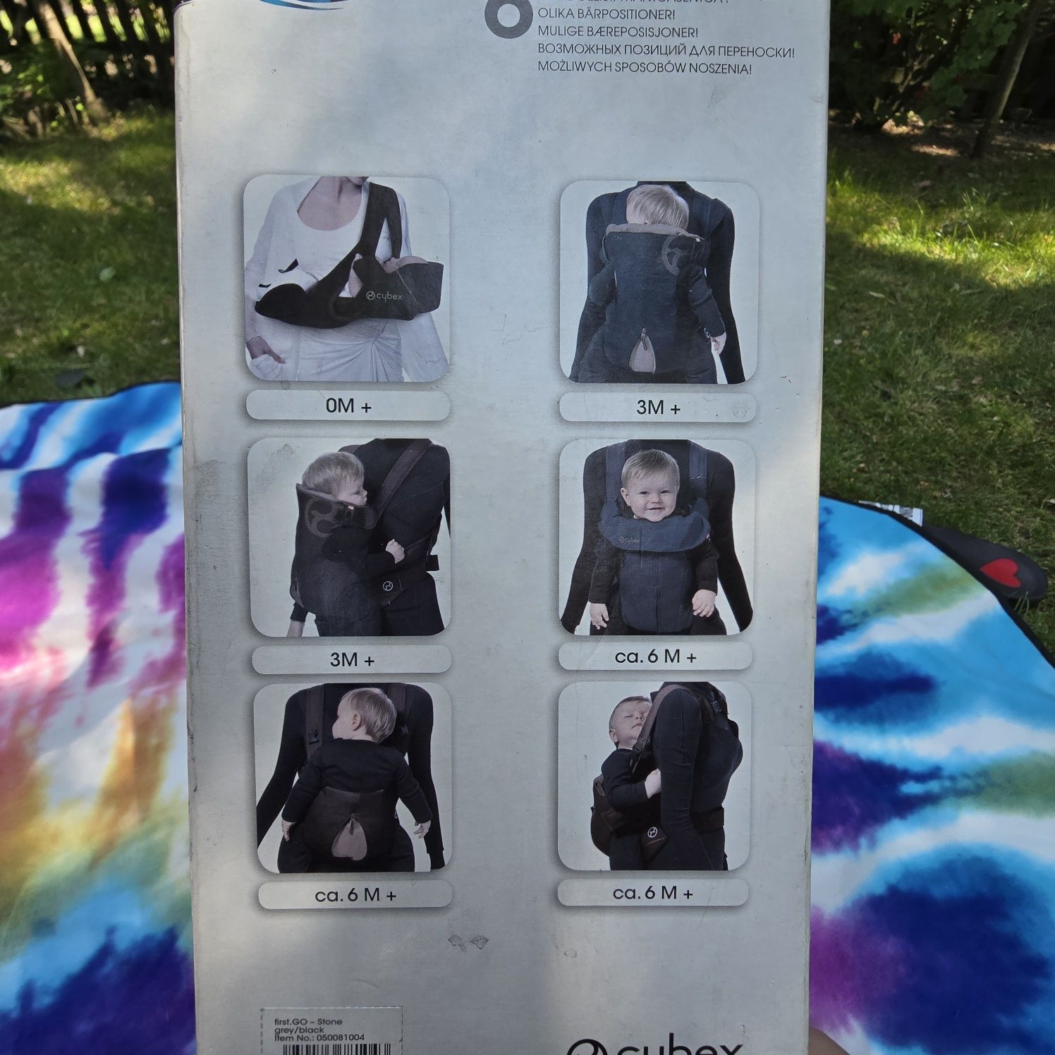 Cybex First GO – funkcjonalne nosidełko rosnące z dzieckiem!