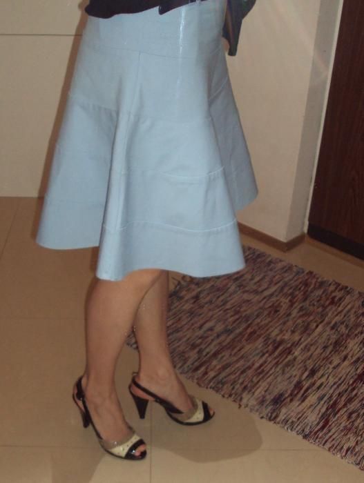 Spódnica Orsay S/36 niebieska, nowa, lato/wakacje/spacer/biuro/praca