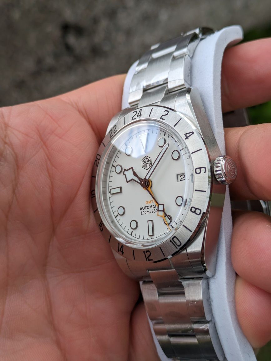Zegarek San Martin Tudor NH35 szafir