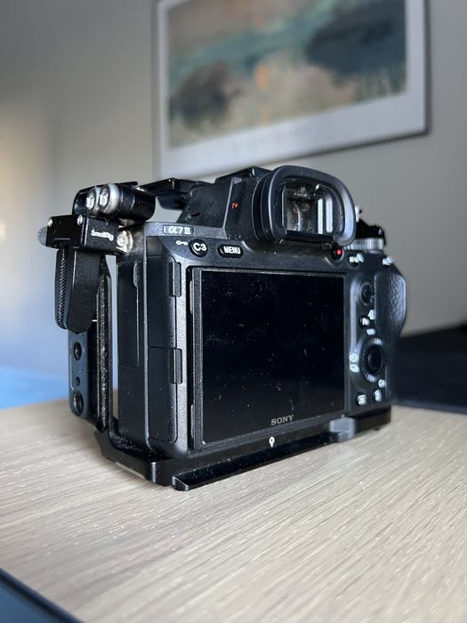 Sony A7iii (a73, a7III, a7 iii) + klatka operatorska SMALLRIG