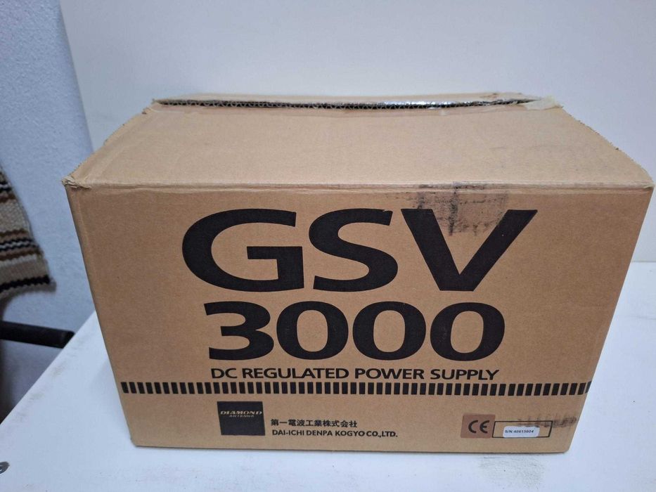 Fonte de Alimentação Diamond 220VAC DIAMOND GSV-3000 - ANALOGICA