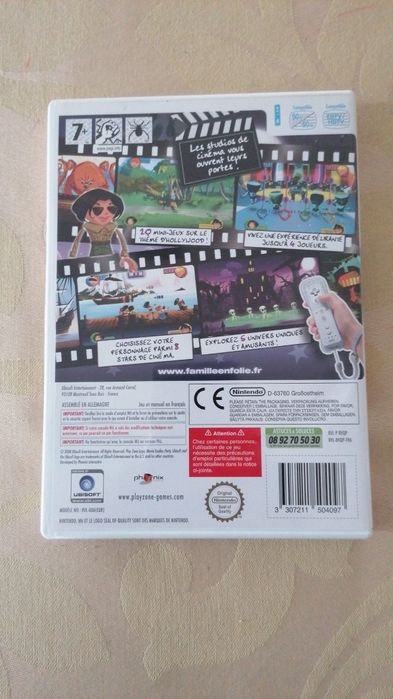 Dvd wii Ciné Studios Party 7+