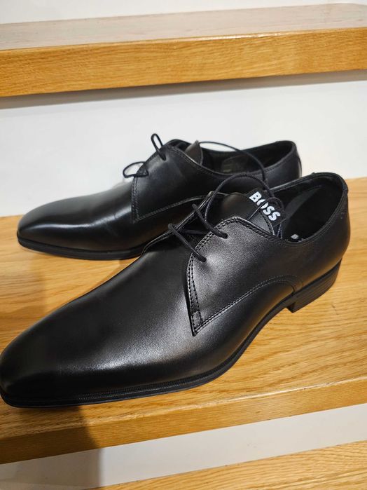 BOSS buty męskie Theon Derb Black, rozmiar 42