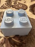 Lego box niebieski