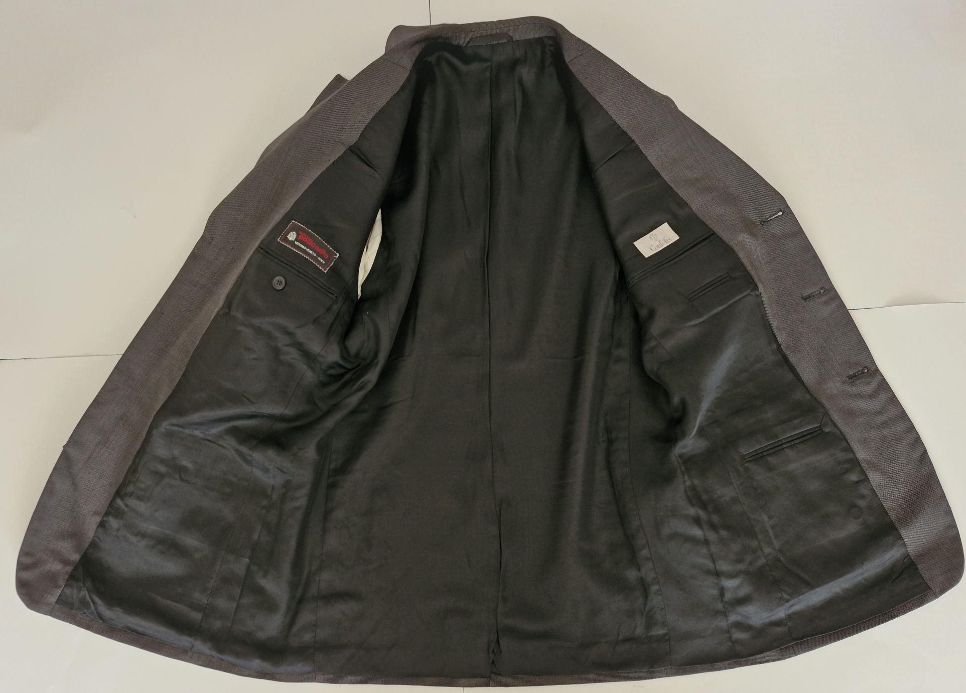 Casaco formal cinzento matizado Vitorio Veneto