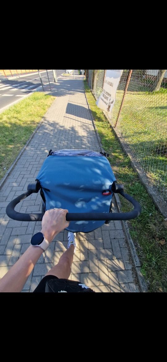 Podwójna przyczepka rowerowa thule