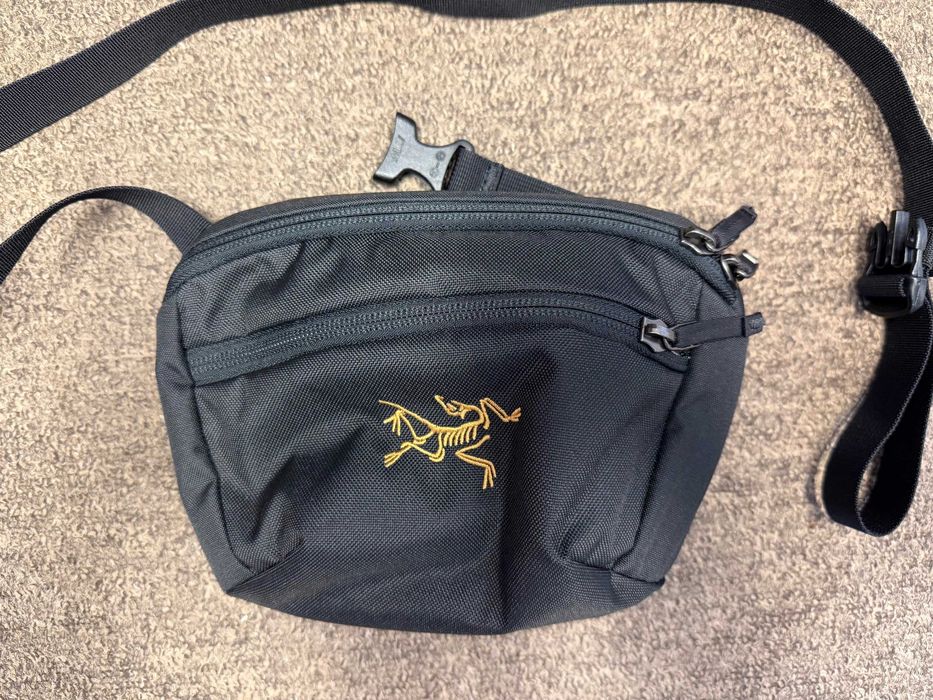 Nerka Arcteryx Mantis 1 Waist Pack 24k Black