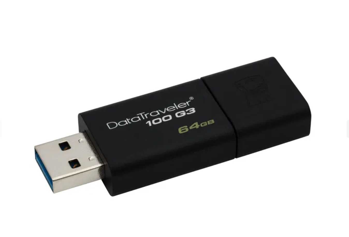 Флешка Kingston 64 GB DataTraveler 100 G3 (DT100G3/64GB)