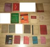 PKP kolej literatura , stare książki - 20 sztuk